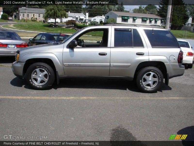 Light Pewter Metallic / Medium Pewter 2003 Chevrolet TrailBlazer LT 4x4