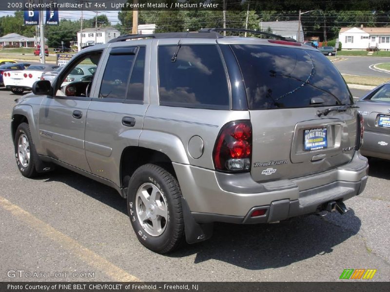 Light Pewter Metallic / Medium Pewter 2003 Chevrolet TrailBlazer LT 4x4