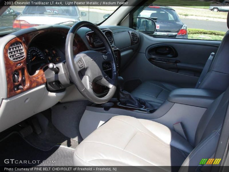 Light Pewter Metallic / Medium Pewter 2003 Chevrolet TrailBlazer LT 4x4