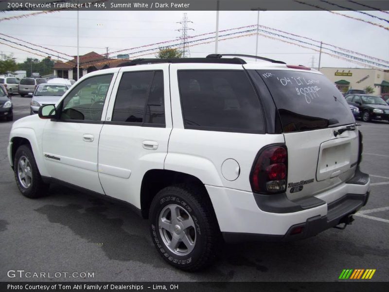 Summit White / Dark Pewter 2004 Chevrolet TrailBlazer LT 4x4