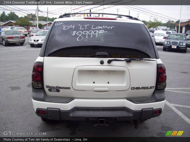 Summit White / Dark Pewter 2004 Chevrolet TrailBlazer LT 4x4