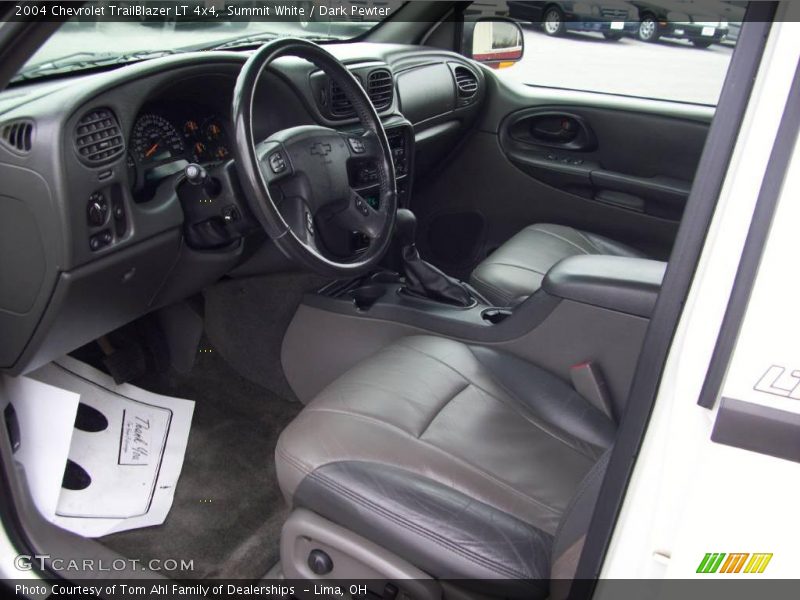 Summit White / Dark Pewter 2004 Chevrolet TrailBlazer LT 4x4