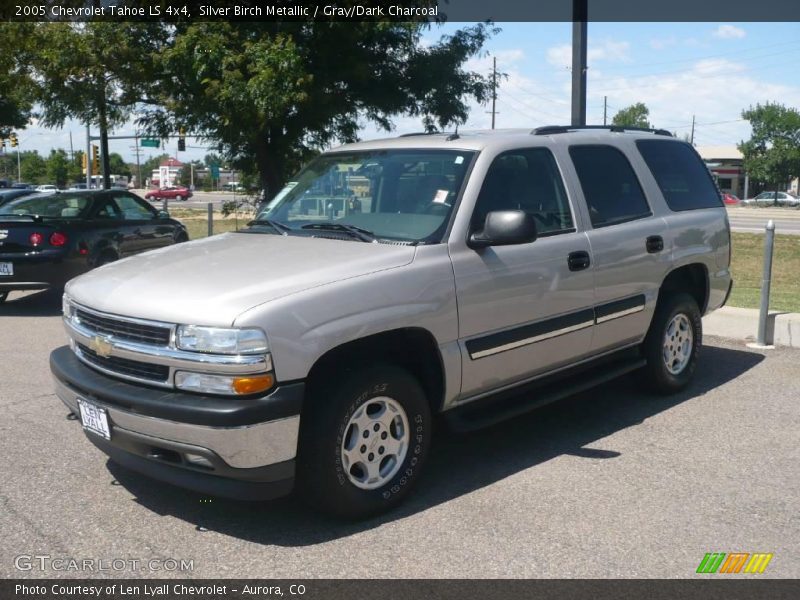 Silver Birch Metallic / Gray/Dark Charcoal 2005 Chevrolet Tahoe LS 4x4