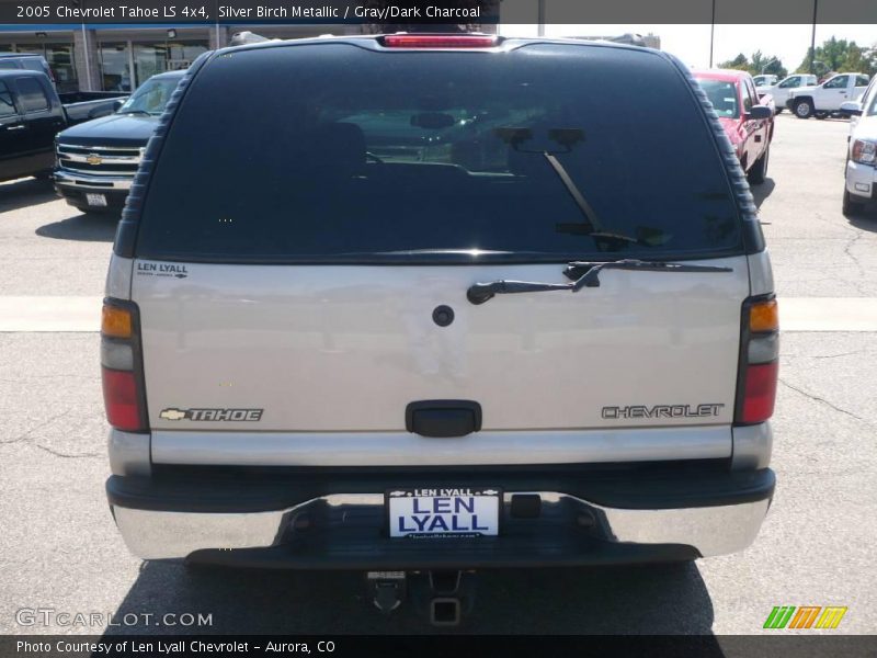 Silver Birch Metallic / Gray/Dark Charcoal 2005 Chevrolet Tahoe LS 4x4