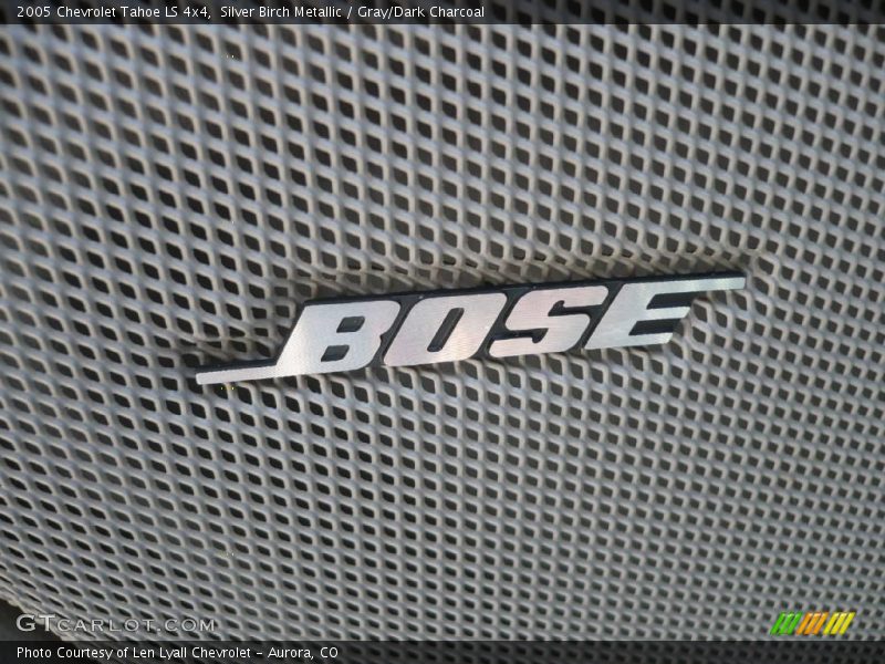Silver Birch Metallic / Gray/Dark Charcoal 2005 Chevrolet Tahoe LS 4x4