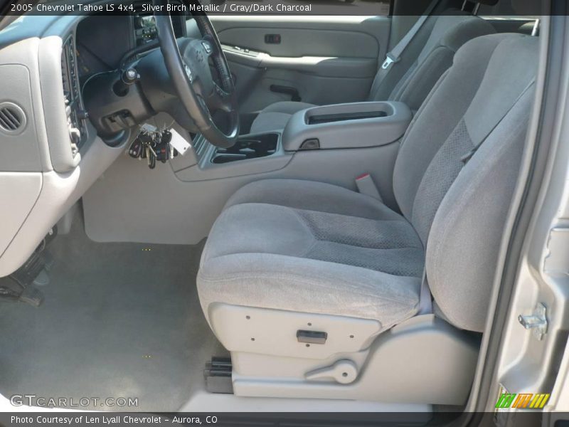 Silver Birch Metallic / Gray/Dark Charcoal 2005 Chevrolet Tahoe LS 4x4