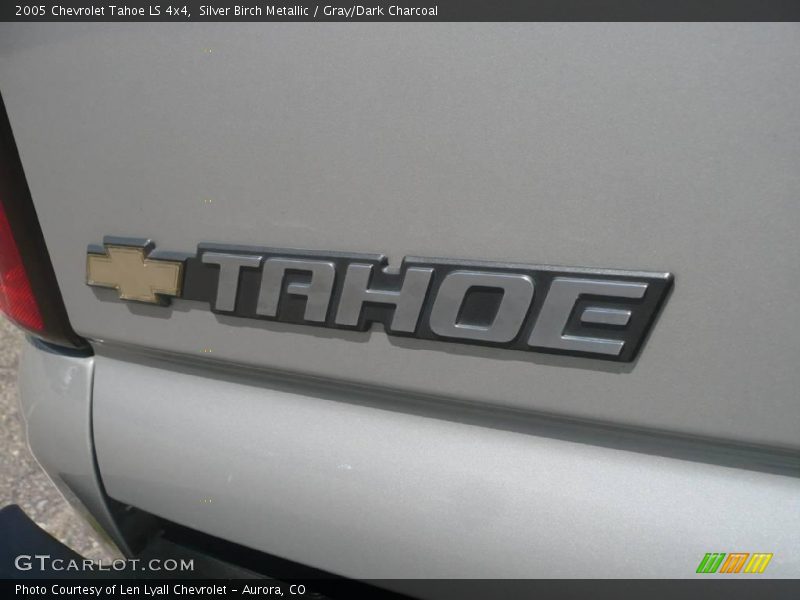 Silver Birch Metallic / Gray/Dark Charcoal 2005 Chevrolet Tahoe LS 4x4