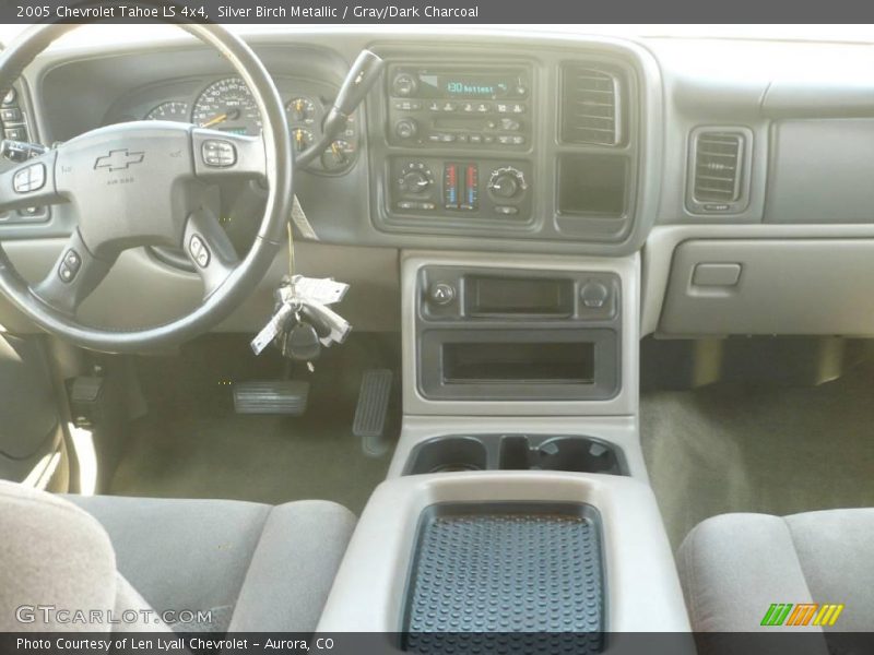 Silver Birch Metallic / Gray/Dark Charcoal 2005 Chevrolet Tahoe LS 4x4