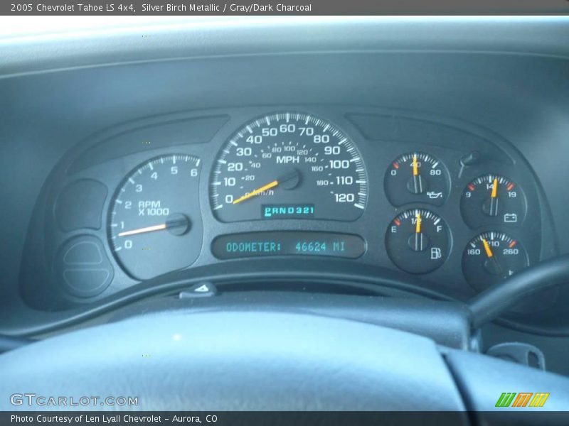 Silver Birch Metallic / Gray/Dark Charcoal 2005 Chevrolet Tahoe LS 4x4