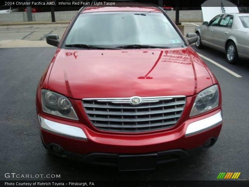 Inferno Red Pearl / Light Taupe 2004 Chrysler Pacifica AWD