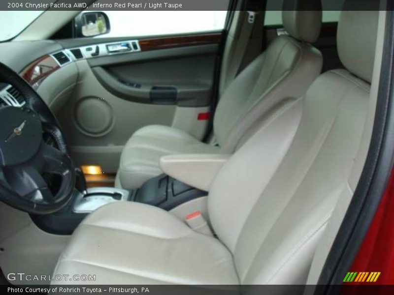 Inferno Red Pearl / Light Taupe 2004 Chrysler Pacifica AWD
