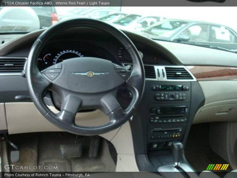 Inferno Red Pearl / Light Taupe 2004 Chrysler Pacifica AWD