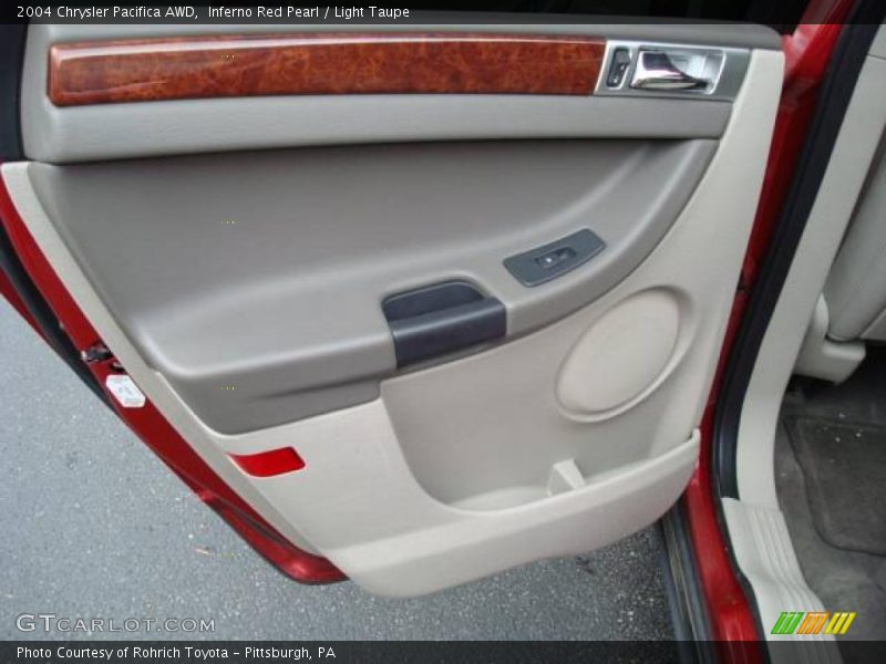 Inferno Red Pearl / Light Taupe 2004 Chrysler Pacifica AWD