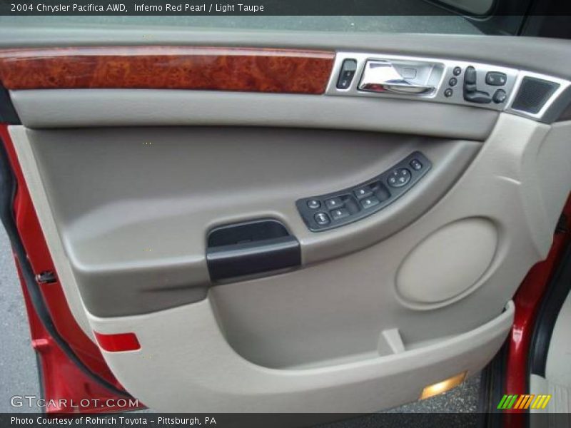 Inferno Red Pearl / Light Taupe 2004 Chrysler Pacifica AWD