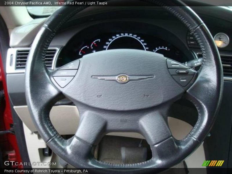 Inferno Red Pearl / Light Taupe 2004 Chrysler Pacifica AWD