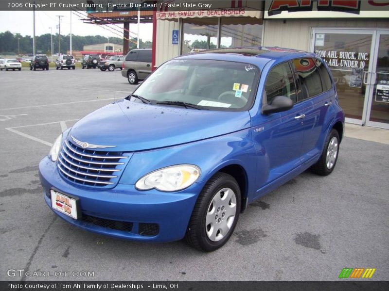 Electric Blue Pearl / Pastel Slate Gray 2006 Chrysler PT Cruiser Touring