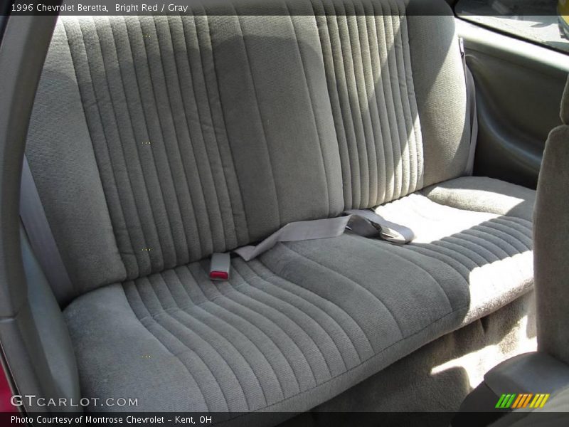 Bright Red / Gray 1996 Chevrolet Beretta