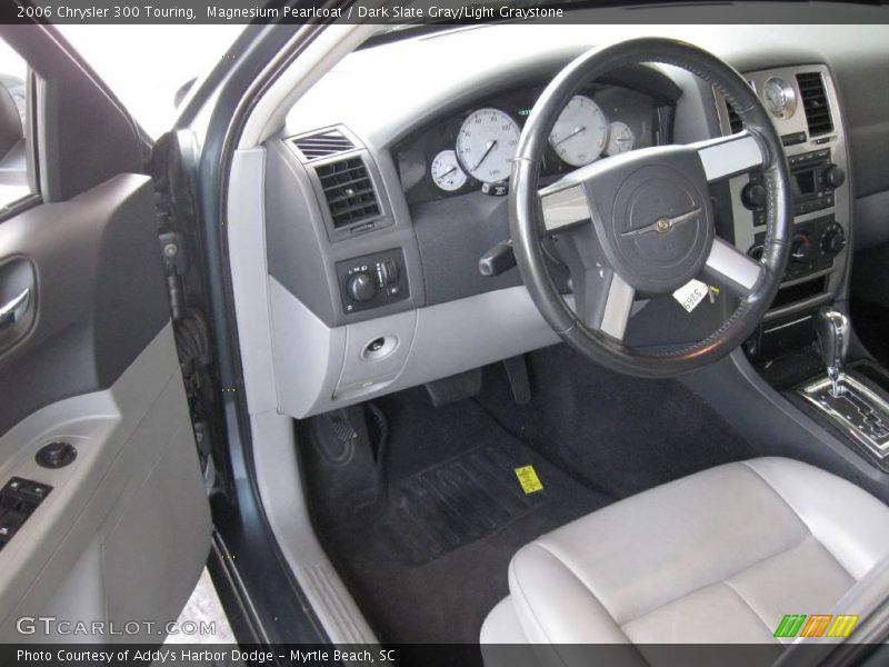 Magnesium Pearlcoat / Dark Slate Gray/Light Graystone 2006 Chrysler 300 Touring
