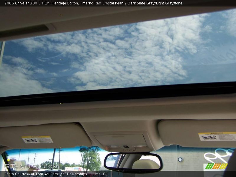 Inferno Red Crystal Pearl / Dark Slate Gray/Light Graystone 2006 Chrysler 300 C HEMI Heritage Editon