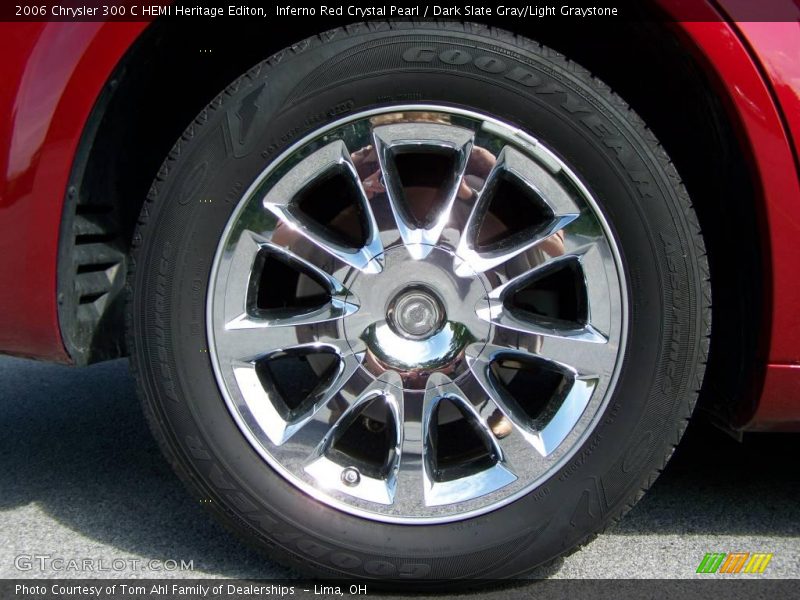 Inferno Red Crystal Pearl / Dark Slate Gray/Light Graystone 2006 Chrysler 300 C HEMI Heritage Editon