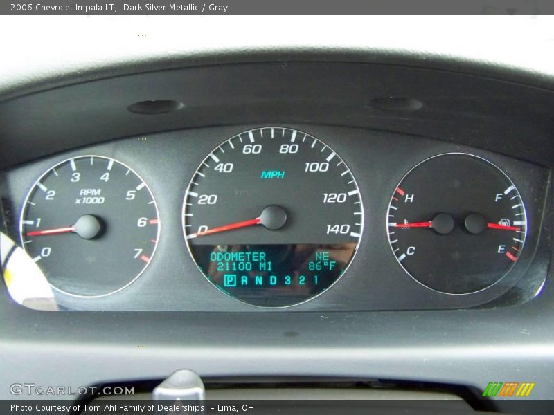 Dark Silver Metallic / Gray 2006 Chevrolet Impala LT