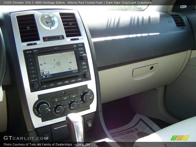 Inferno Red Crystal Pearl / Dark Slate Gray/Light Graystone 2006 Chrysler 300 C HEMI Heritage Editon