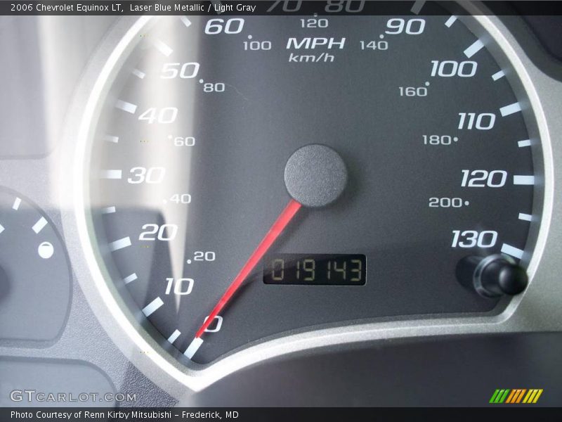 Laser Blue Metallic / Light Gray 2006 Chevrolet Equinox LT