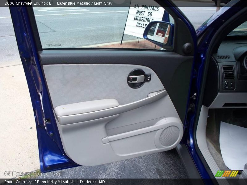 Laser Blue Metallic / Light Gray 2006 Chevrolet Equinox LT