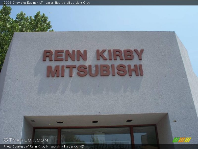 Laser Blue Metallic / Light Gray 2006 Chevrolet Equinox LT
