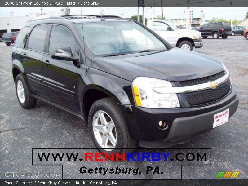 Black / Light Gray 2006 Chevrolet Equinox LT AWD