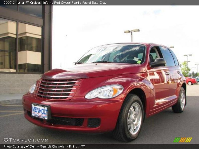 Inferno Red Crystal Pearl / Pastel Slate Gray 2007 Chrysler PT Cruiser