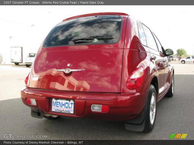 Inferno Red Crystal Pearl / Pastel Slate Gray 2007 Chrysler PT Cruiser