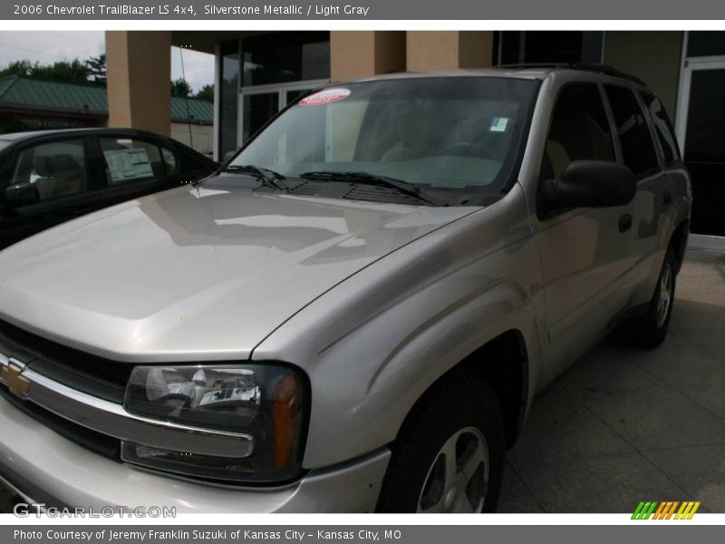 Silverstone Metallic / Light Gray 2006 Chevrolet TrailBlazer LS 4x4