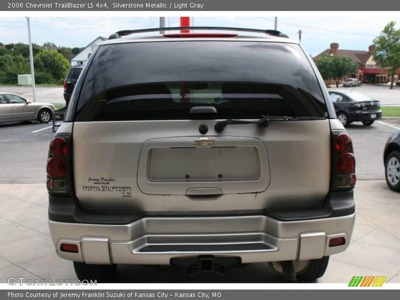 Silverstone Metallic / Light Gray 2006 Chevrolet TrailBlazer LS 4x4