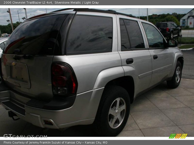 Silverstone Metallic / Light Gray 2006 Chevrolet TrailBlazer LS 4x4
