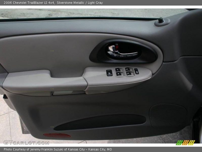 Silverstone Metallic / Light Gray 2006 Chevrolet TrailBlazer LS 4x4