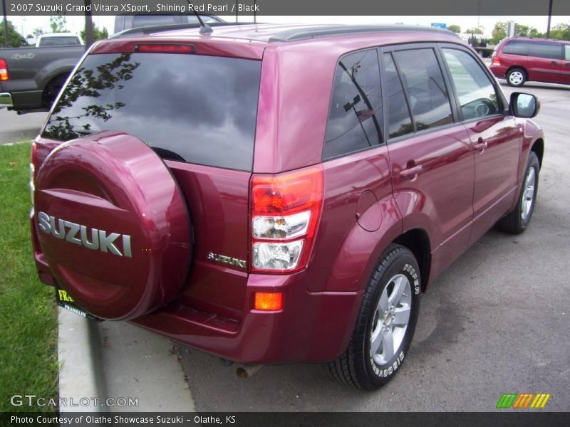 Shining Red Pearl / Black 2007 Suzuki Grand Vitara XSport