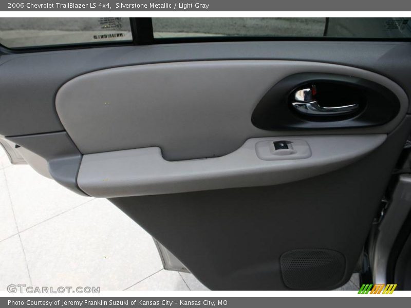Silverstone Metallic / Light Gray 2006 Chevrolet TrailBlazer LS 4x4