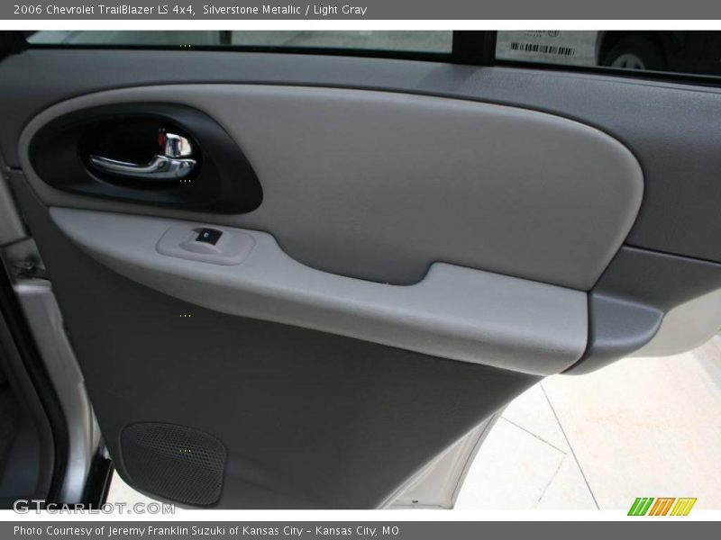 Silverstone Metallic / Light Gray 2006 Chevrolet TrailBlazer LS 4x4