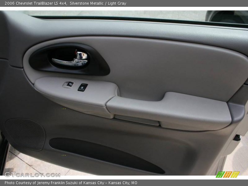 Silverstone Metallic / Light Gray 2006 Chevrolet TrailBlazer LS 4x4
