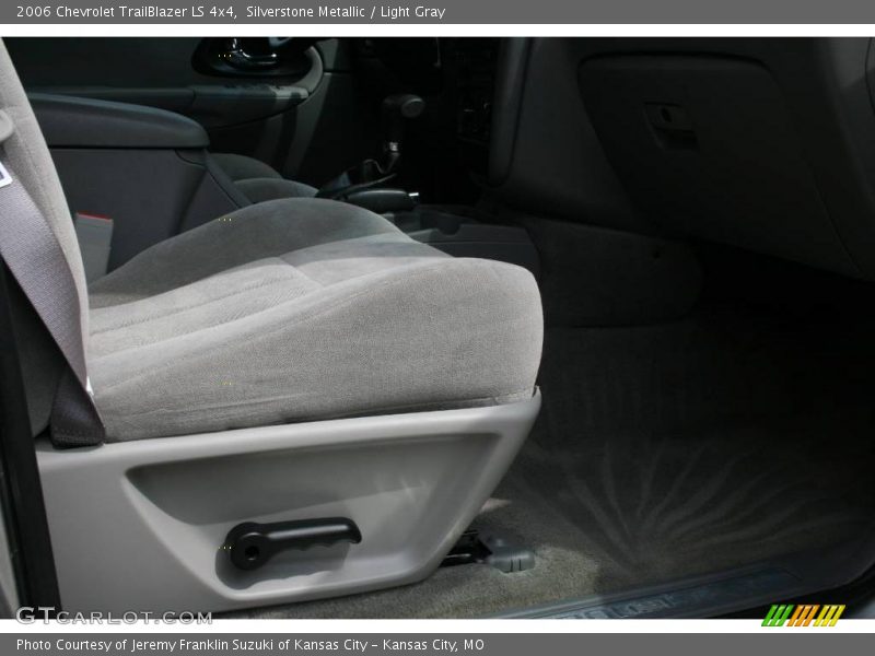 Silverstone Metallic / Light Gray 2006 Chevrolet TrailBlazer LS 4x4