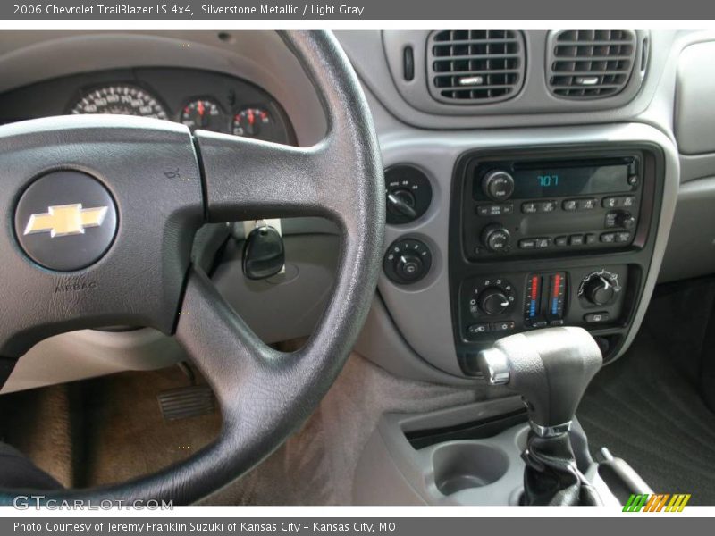 Silverstone Metallic / Light Gray 2006 Chevrolet TrailBlazer LS 4x4