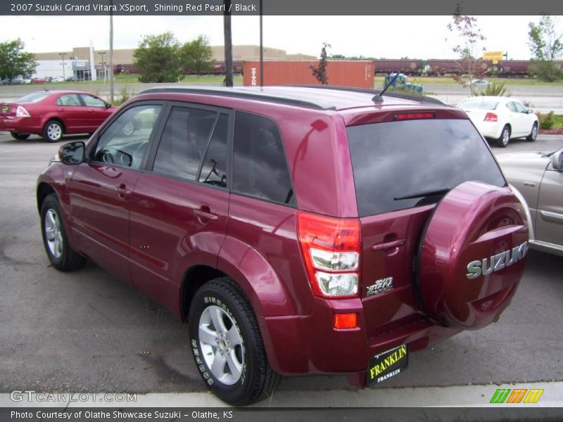 Shining Red Pearl / Black 2007 Suzuki Grand Vitara XSport