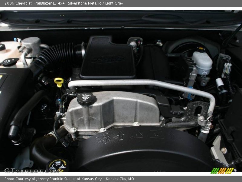 Silverstone Metallic / Light Gray 2006 Chevrolet TrailBlazer LS 4x4
