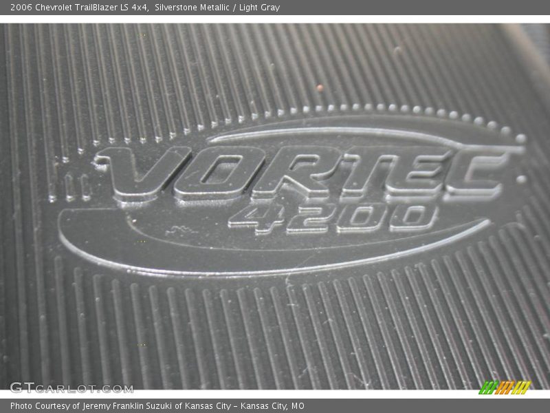 Silverstone Metallic / Light Gray 2006 Chevrolet TrailBlazer LS 4x4