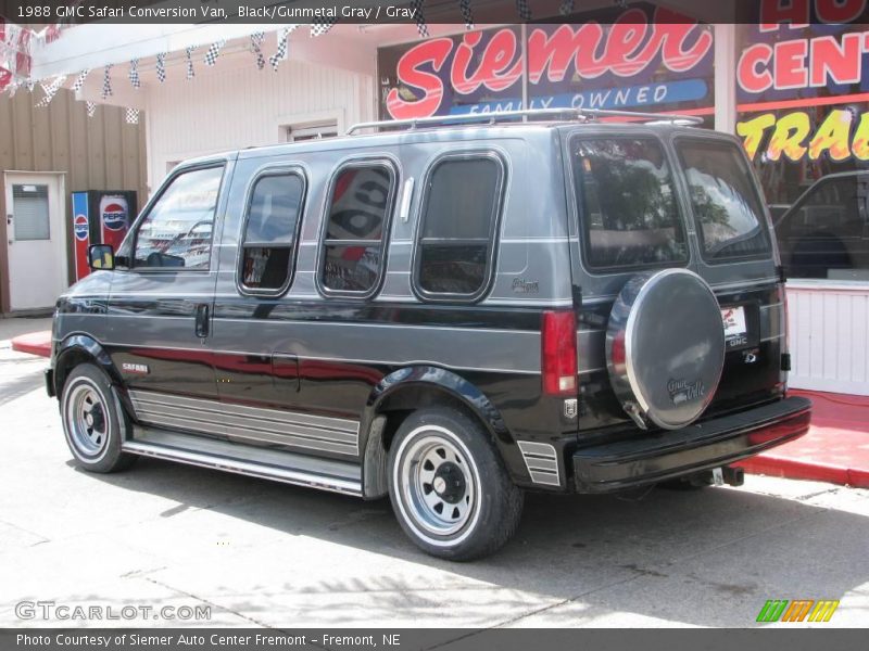 Black/Gunmetal Gray / Gray 1988 GMC Safari Conversion Van