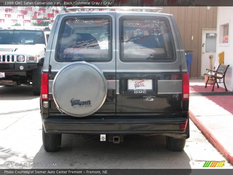 Black/Gunmetal Gray / Gray 1988 GMC Safari Conversion Van