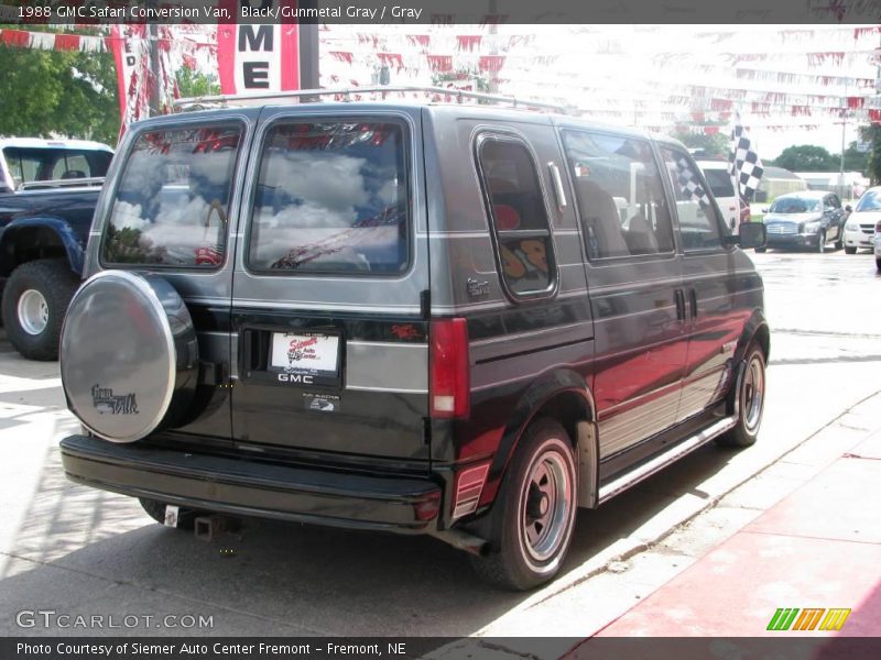 Black/Gunmetal Gray / Gray 1988 GMC Safari Conversion Van