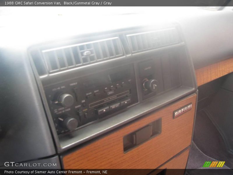 Black/Gunmetal Gray / Gray 1988 GMC Safari Conversion Van