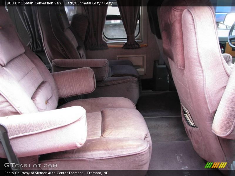 Black/Gunmetal Gray / Gray 1988 GMC Safari Conversion Van